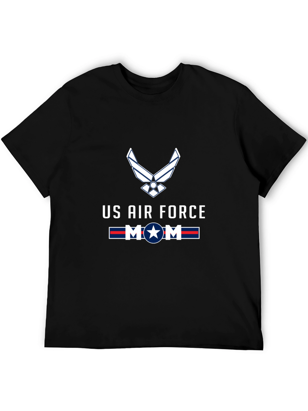 US Air Force Mom Graphic T-Shirt