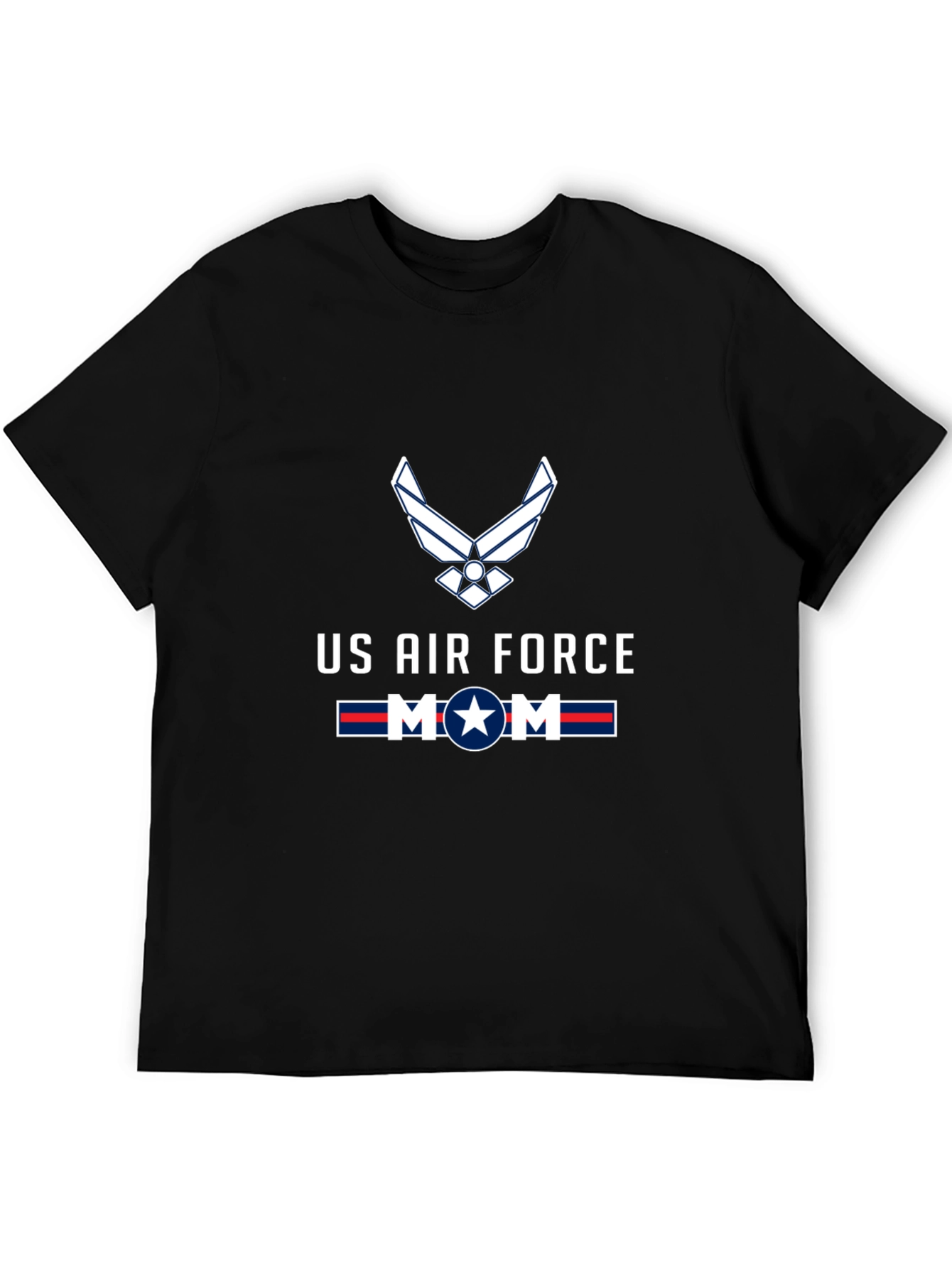 US Air Force Mom Graphic T-Shirt