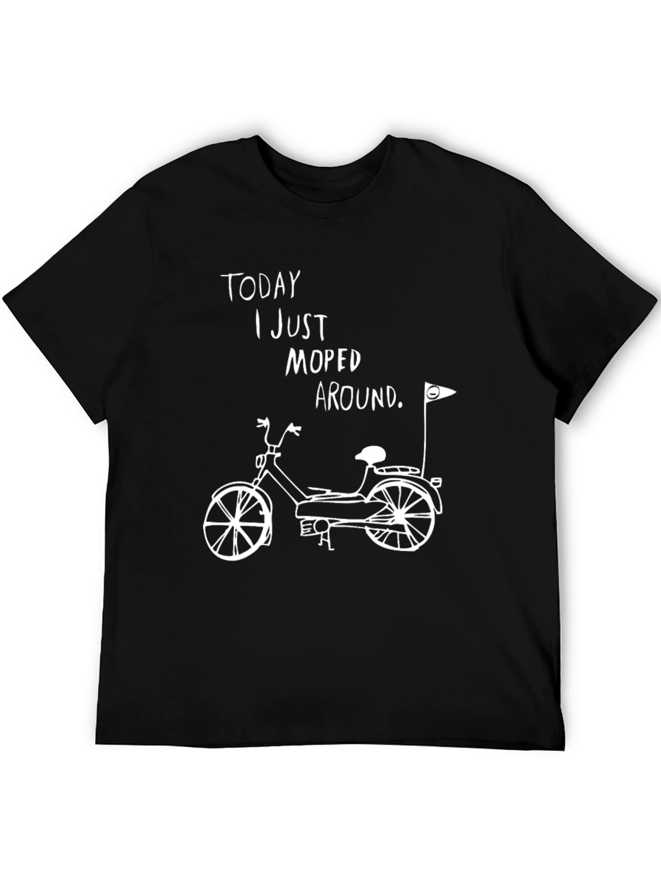 Funny Moped Graphic T-Shirt
