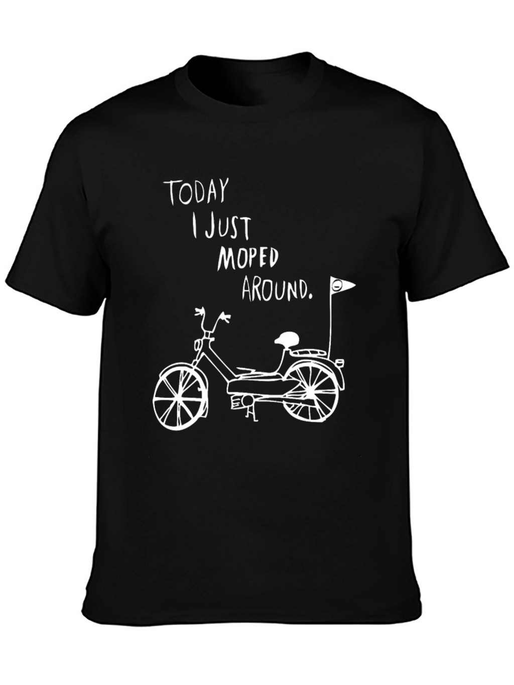 Funny Moped Graphic T-Shirt