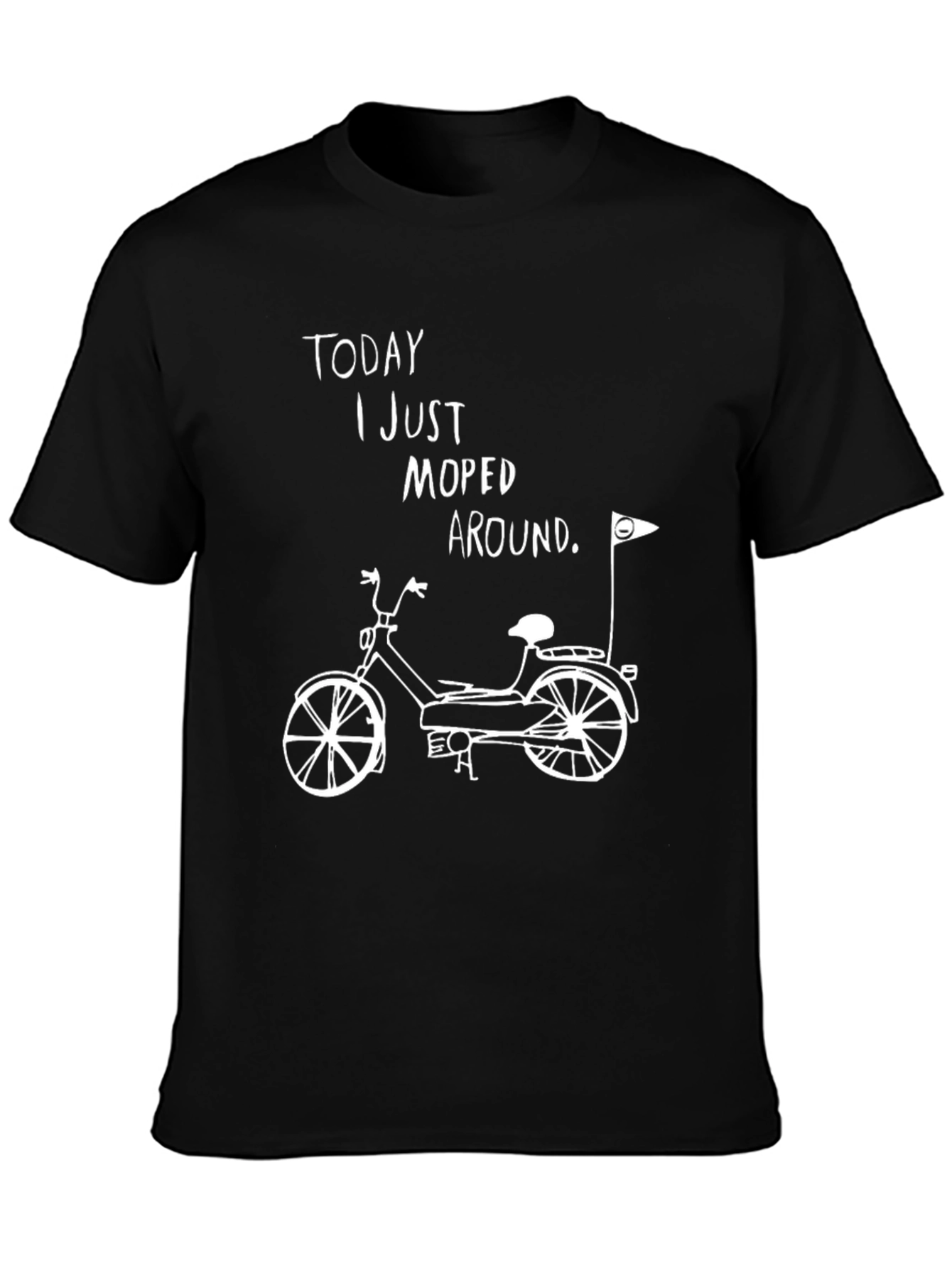 Funny Moped Graphic T-Shirt