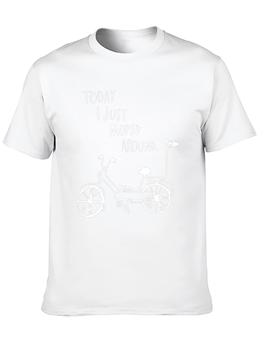 Funny Moped Graphic T-Shirt