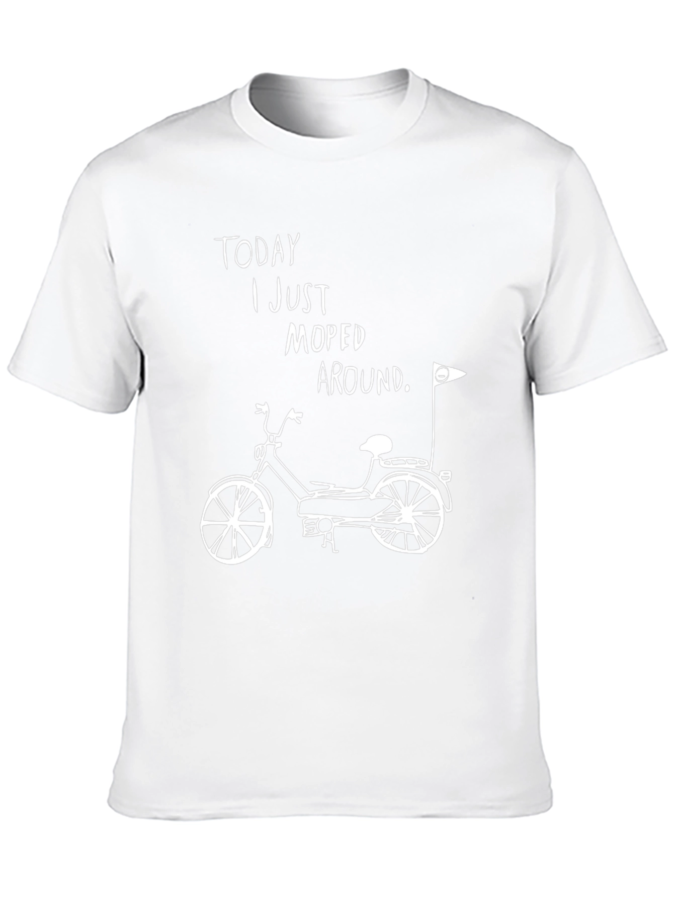 Funny Moped Graphic T-Shirt