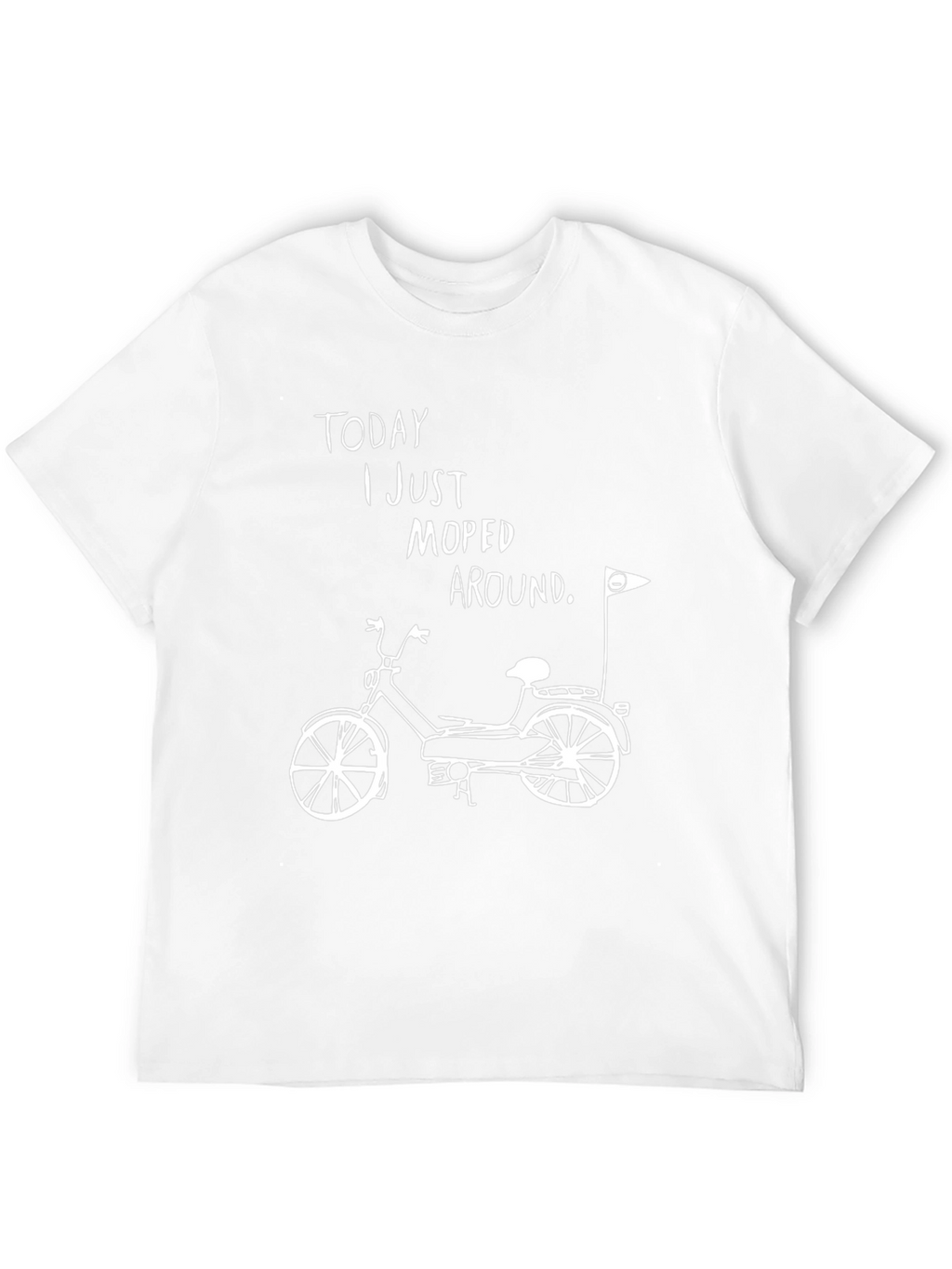 Funny Moped Graphic T-Shirt