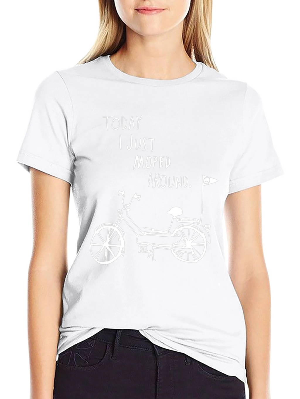 Funny Moped Graphic T-Shirt