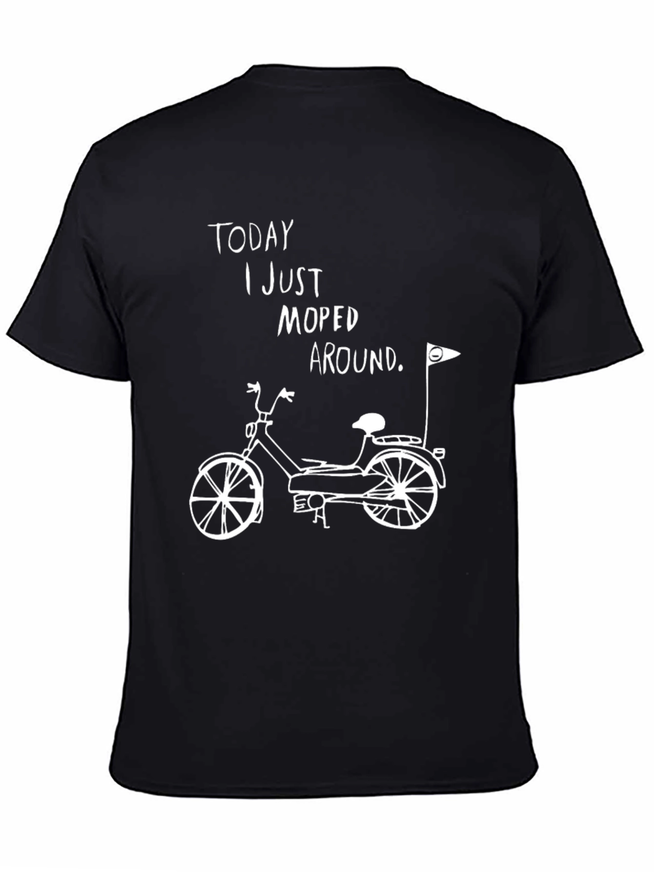 Funny Moped Graphic T-Shirt