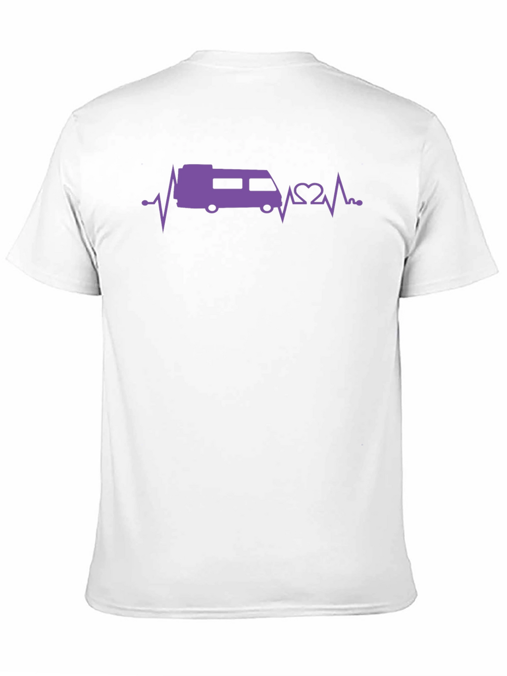 RV Heartbeat Graphic Tee - Camper Van Life Shirt