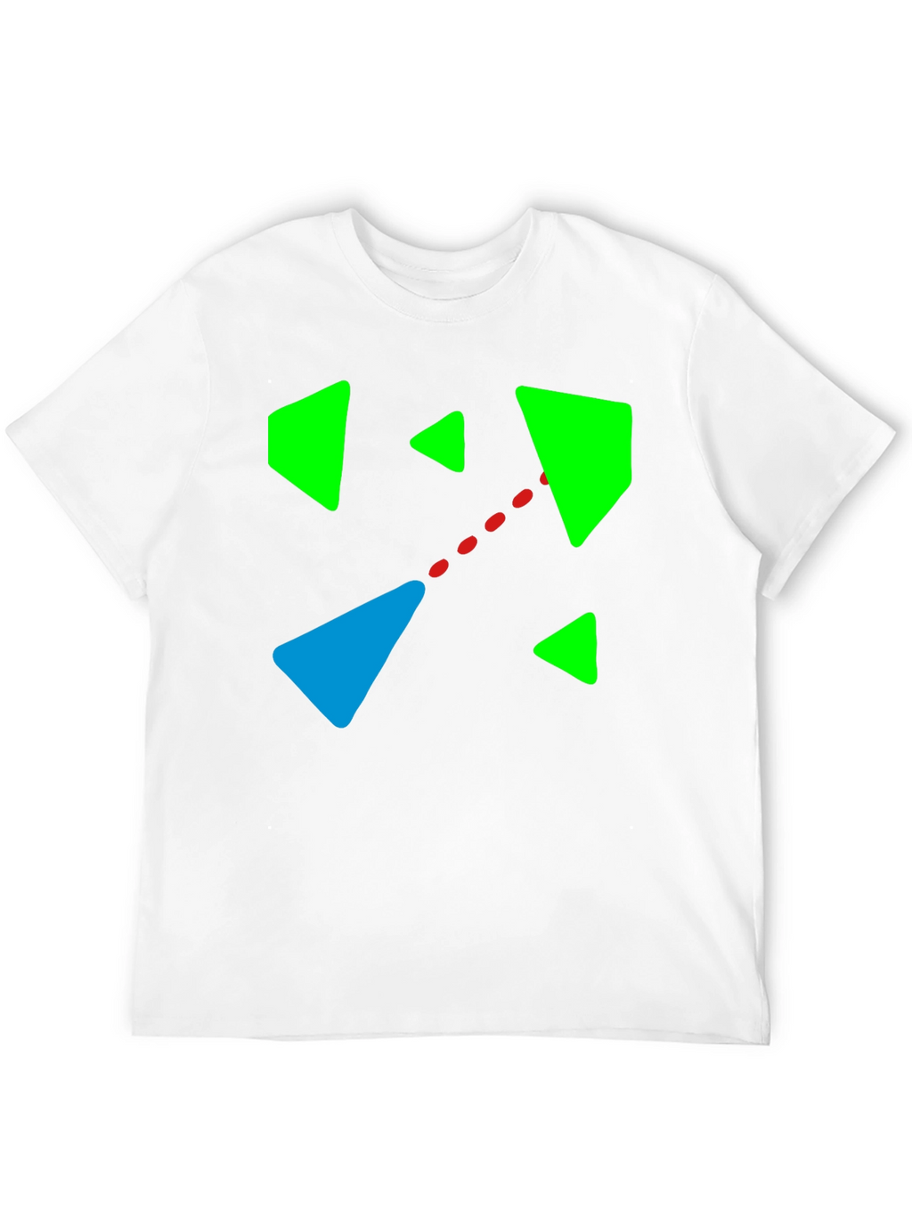 Abstract Geometric Graphic T-Shirt