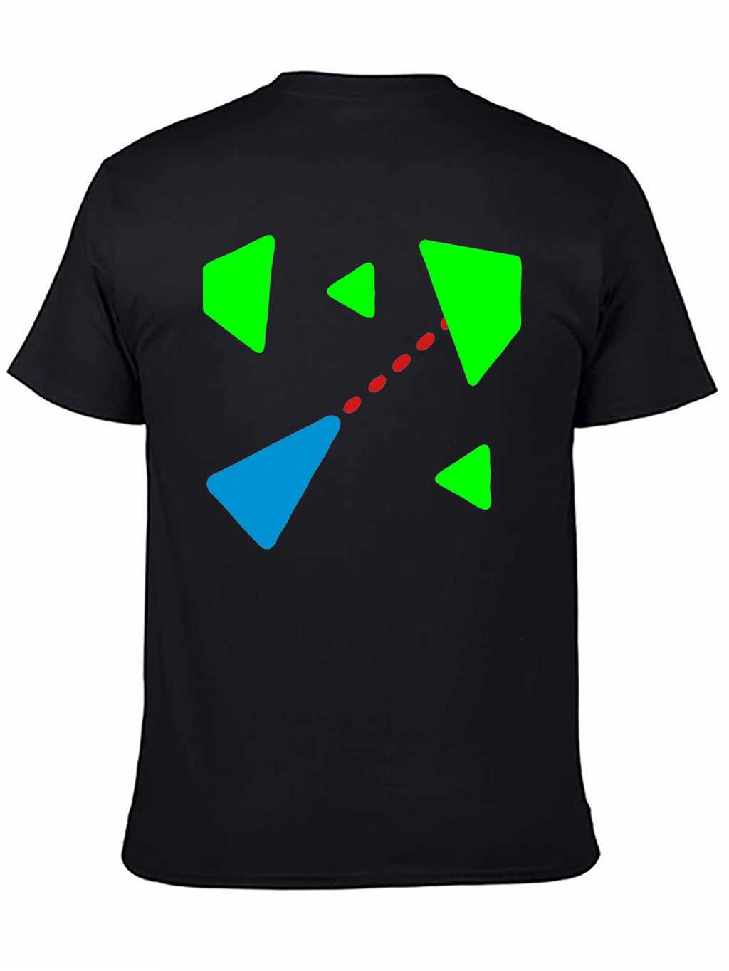 Abstract Geometric Graphic T-Shirt