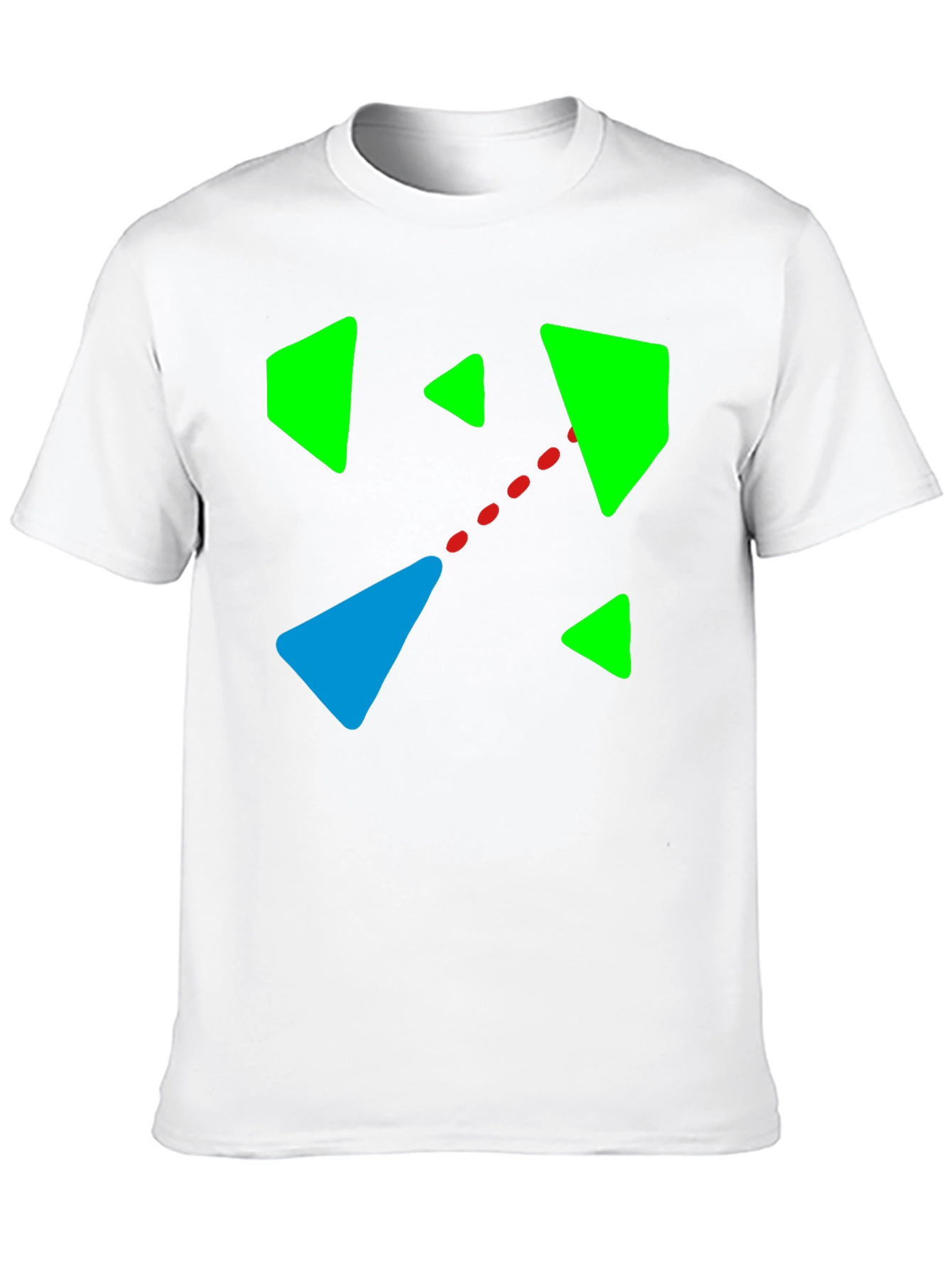Abstract Geometric Graphic T-Shirt