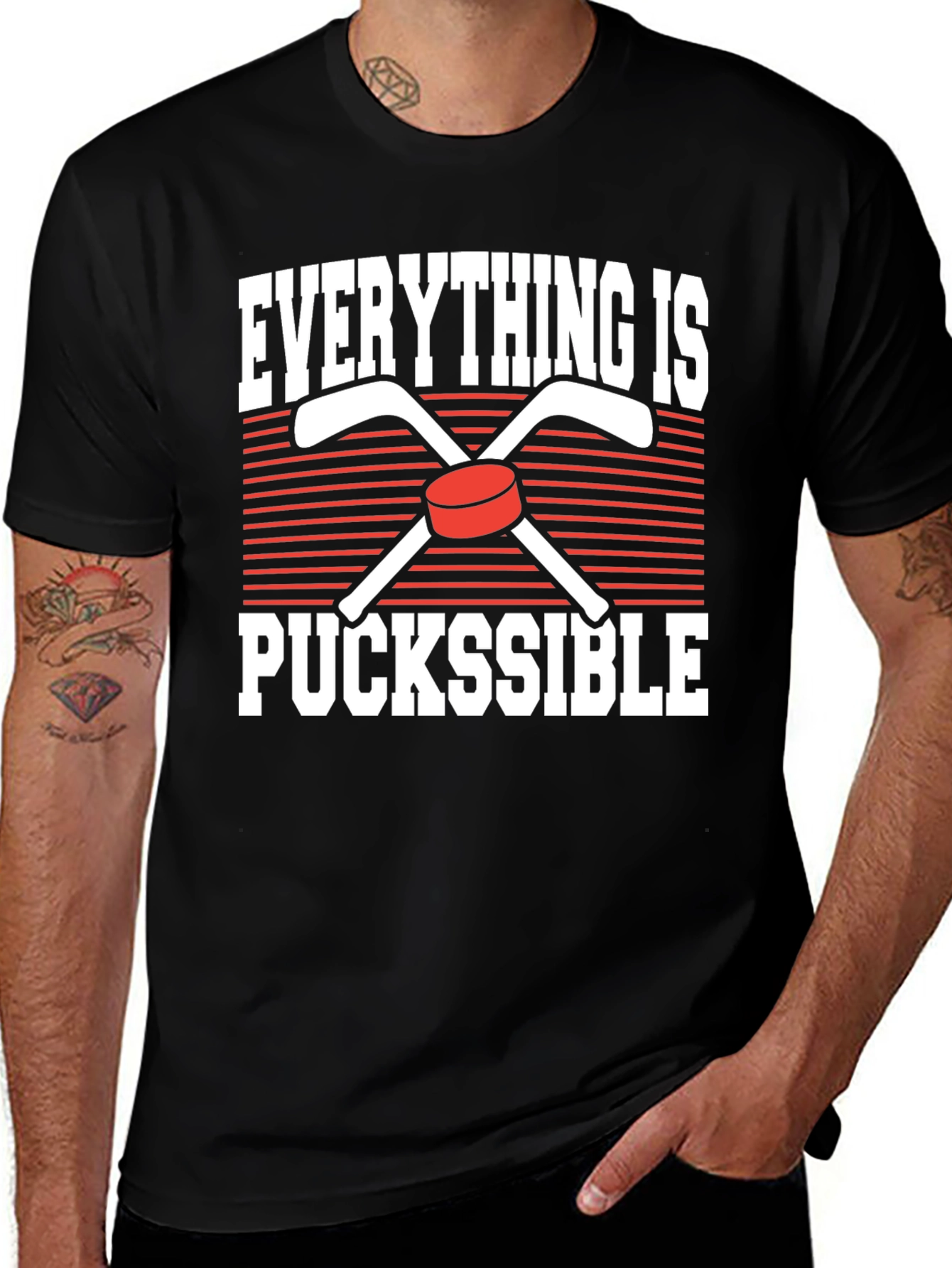 Everything is Puckssible Graphic Tee