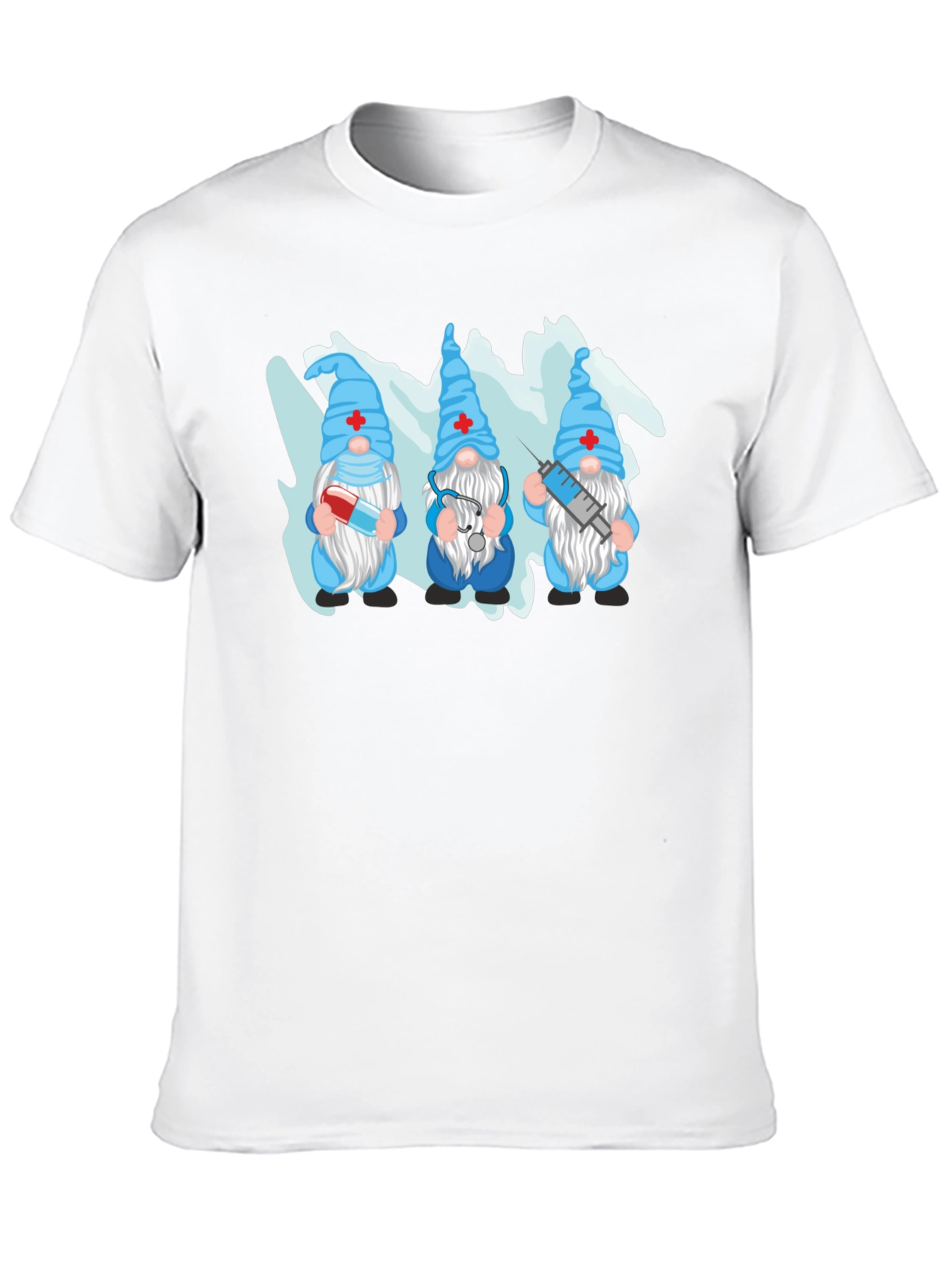 Nurse Gnomes T-Shirt Funny Medical Tee
