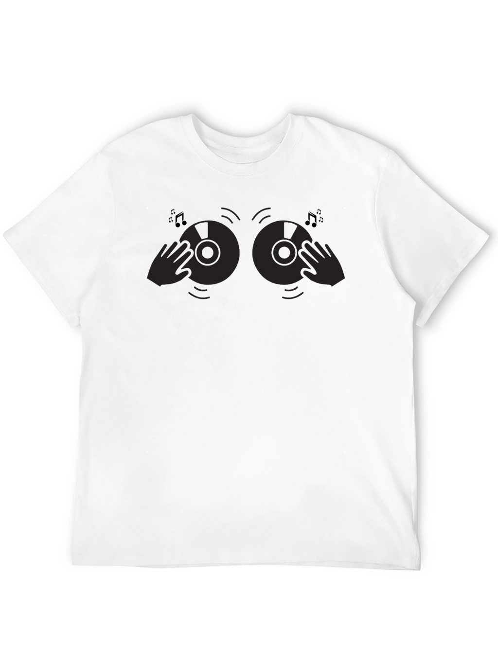 DJ Turntable Graphic T-Shirt - Music Lover Tee