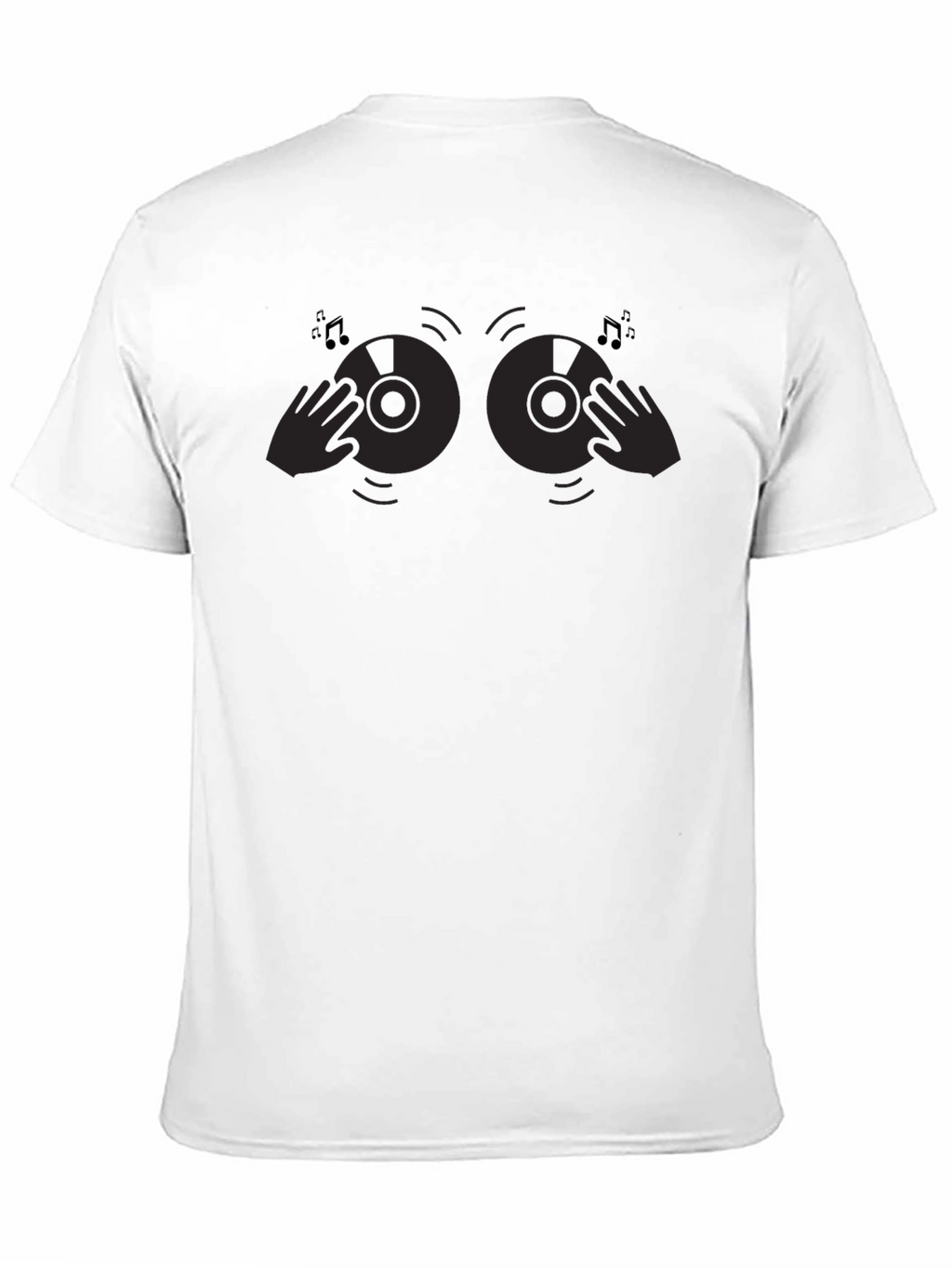DJ Turntable Graphic T-Shirt - Music Lover Tee