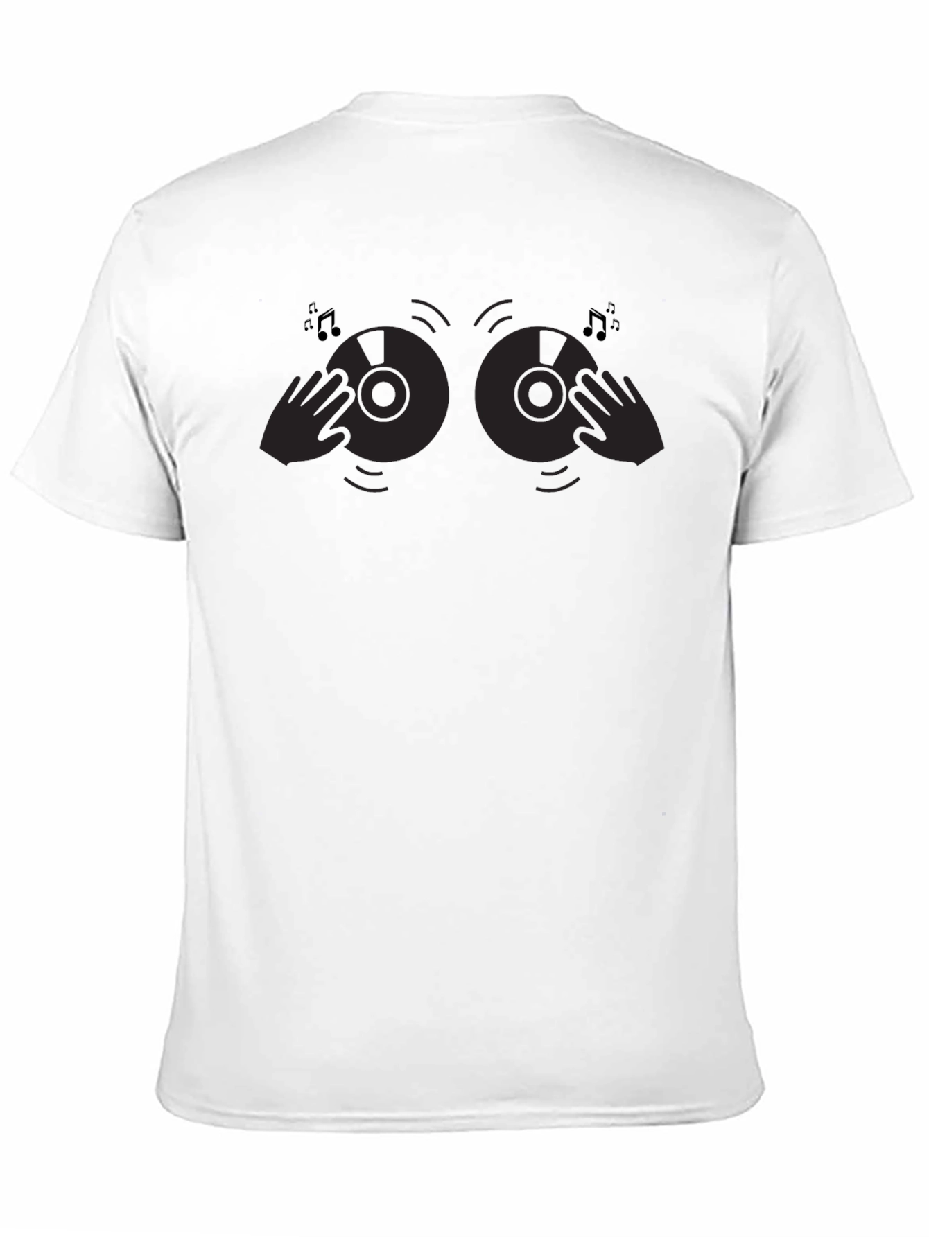DJ Turntable Graphic T-Shirt - Music Lover Tee