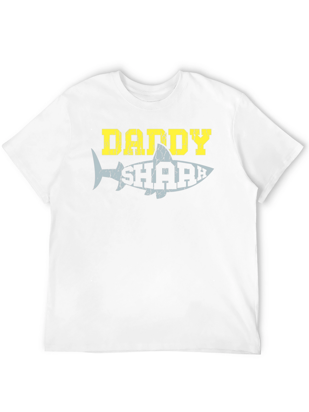 Daddy Shark Graphic Tee - Black Cotton T-Shirt