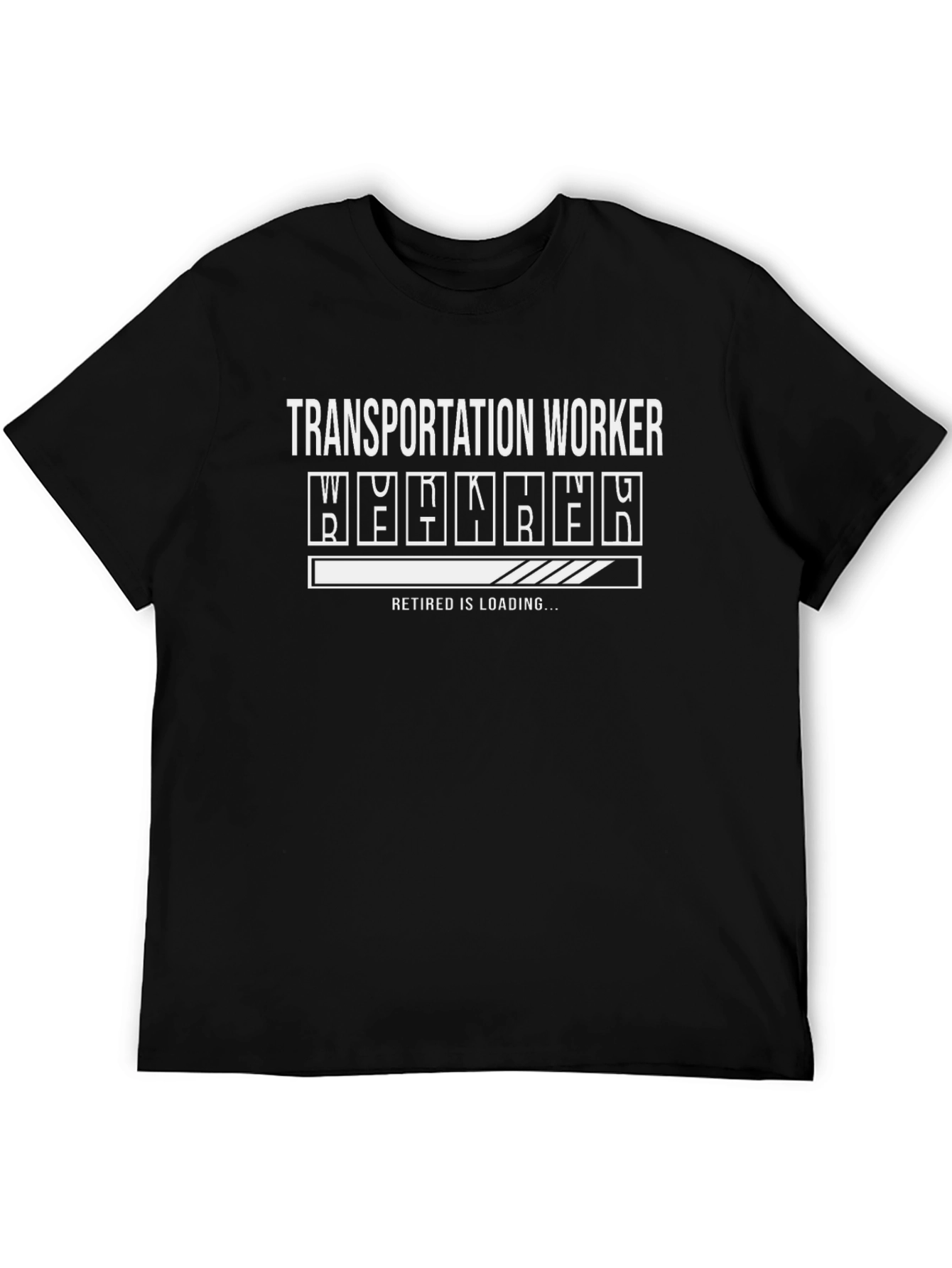 Transportation Worker Retirement Loading T-Shirt