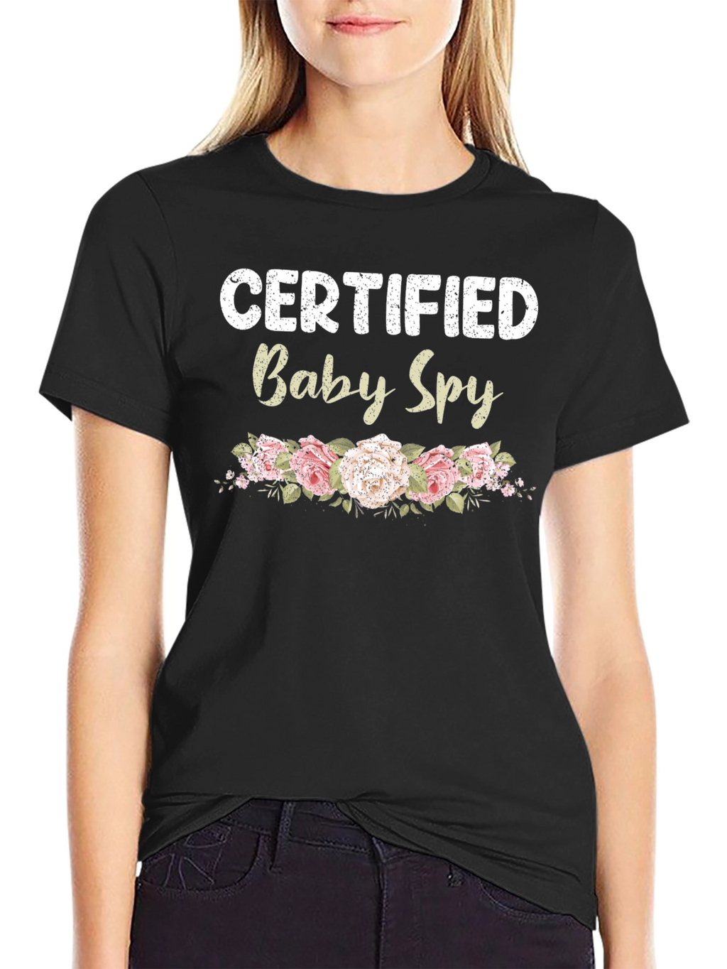 Certified Baby Spy Floral T-Shirt