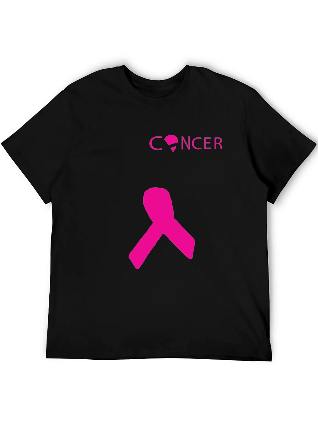 Pink Ribbon Cancer Awareness T-Shirt