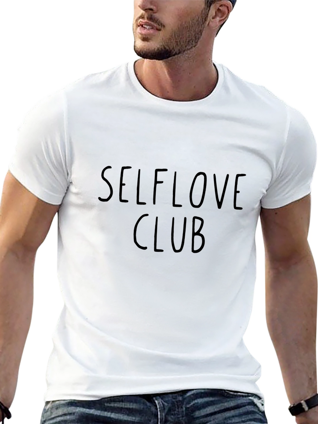 Selflove Club Black Graphic Tee
