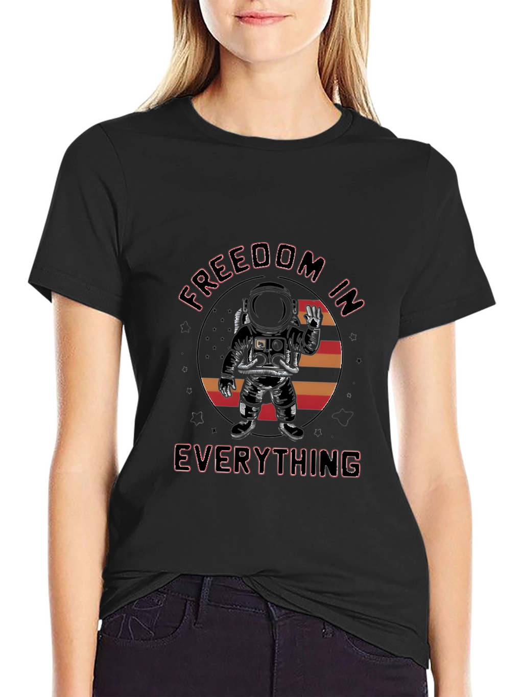Freedom in Everything Astronaut Graphic Tee