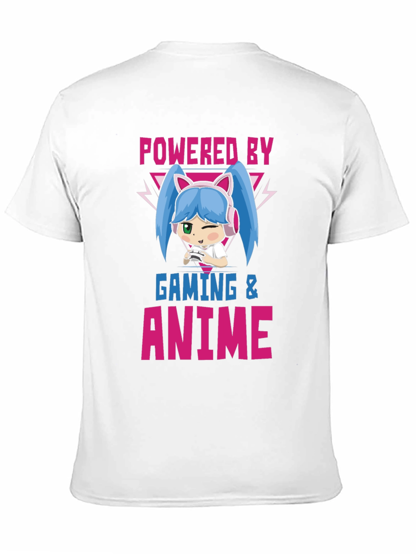 Powered by Gaming & Anime T-Shirt