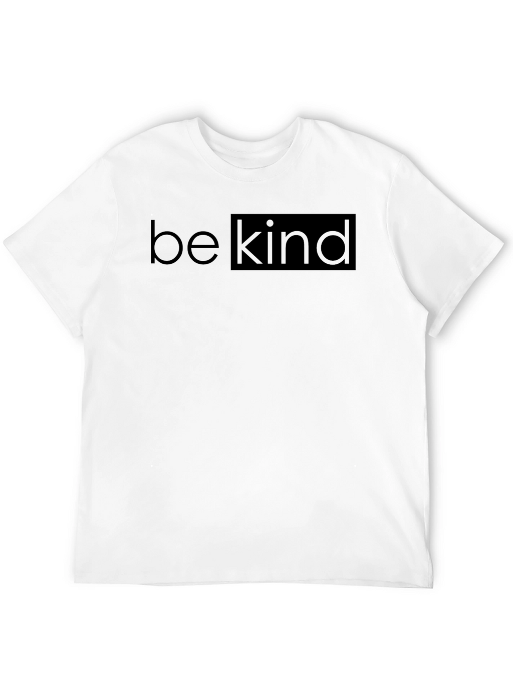 Be Kind Graphic Print Crew Neck T-Shirt