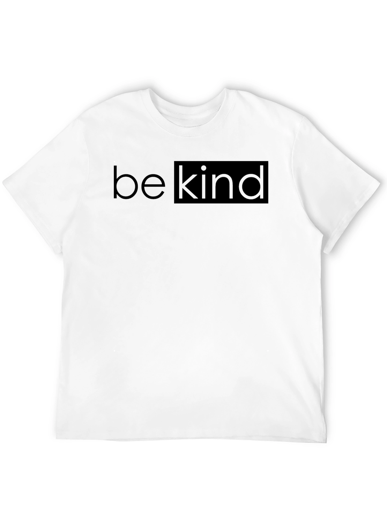 Be Kind Graphic Print Crew Neck T-Shirt