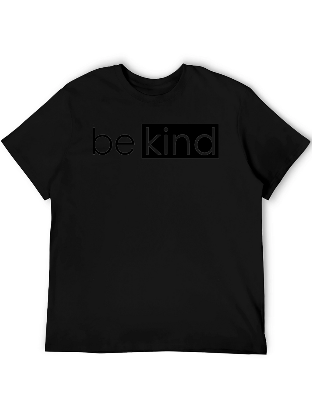 Be Kind Graphic Print Crew Neck T-Shirt