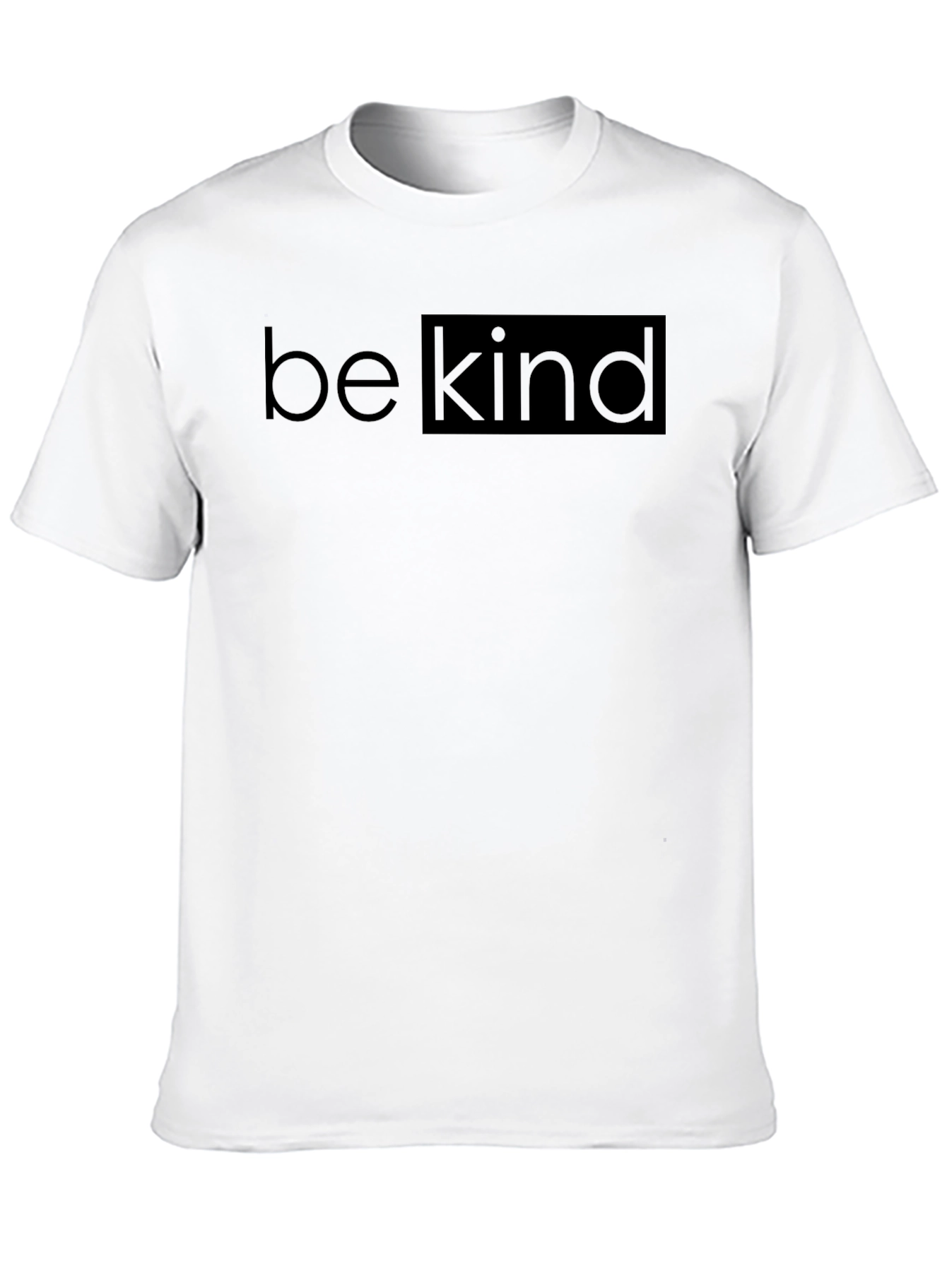Be Kind Graphic Print Crew Neck T-Shirt