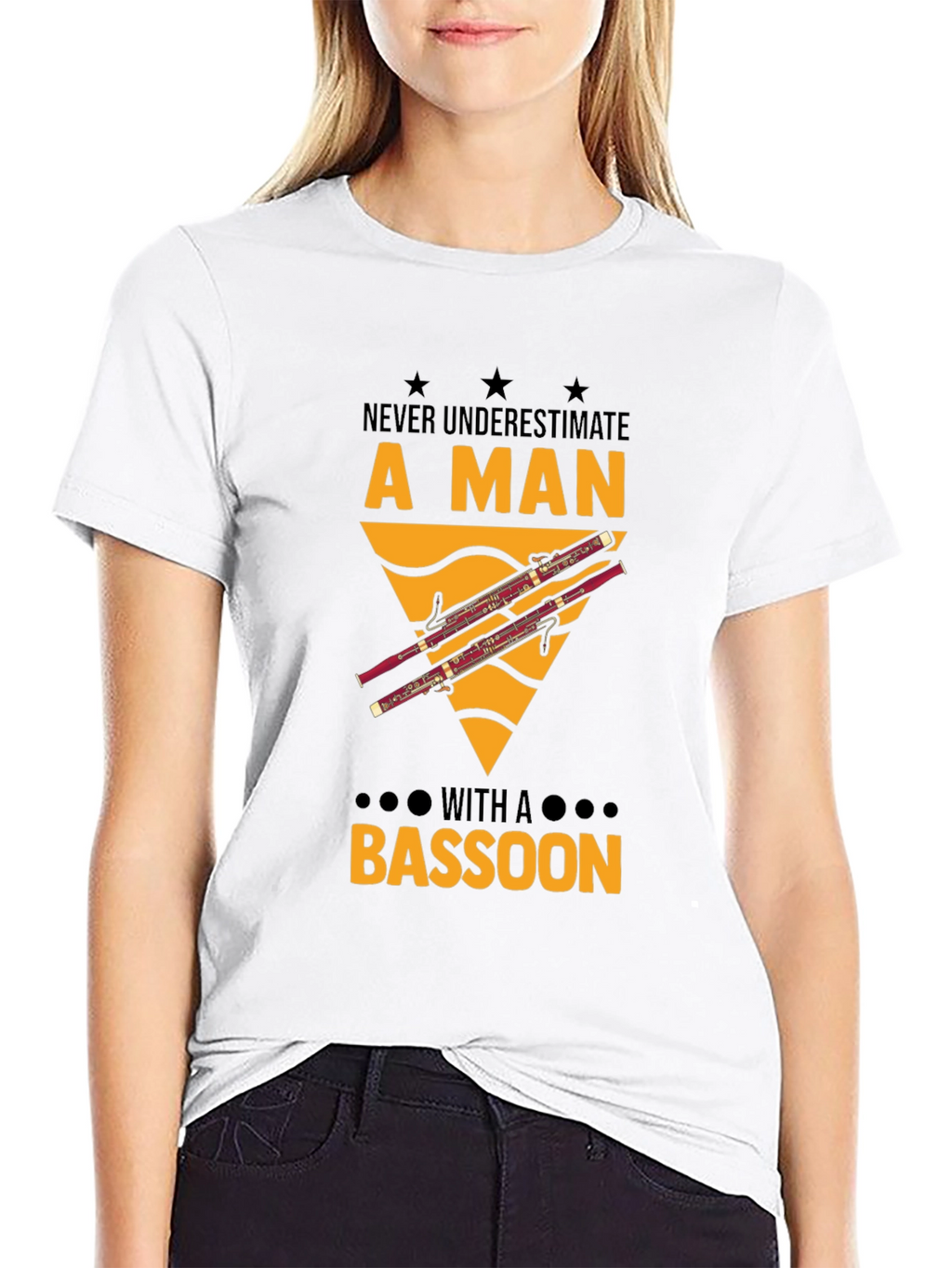 Bassoon Man Graphic Tee