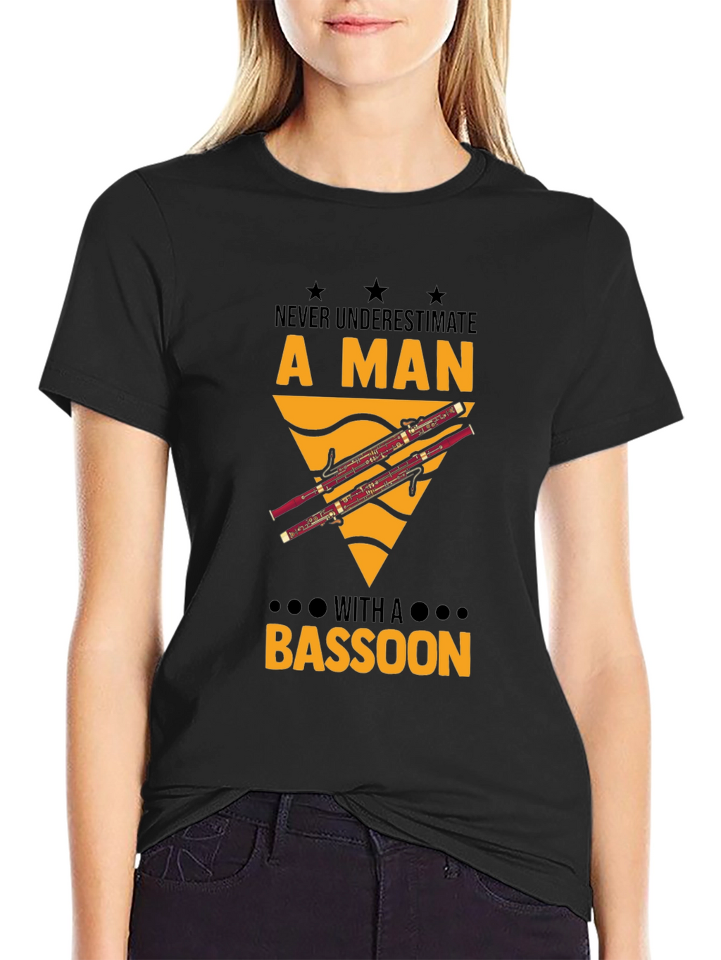 Bassoon Man Graphic Tee