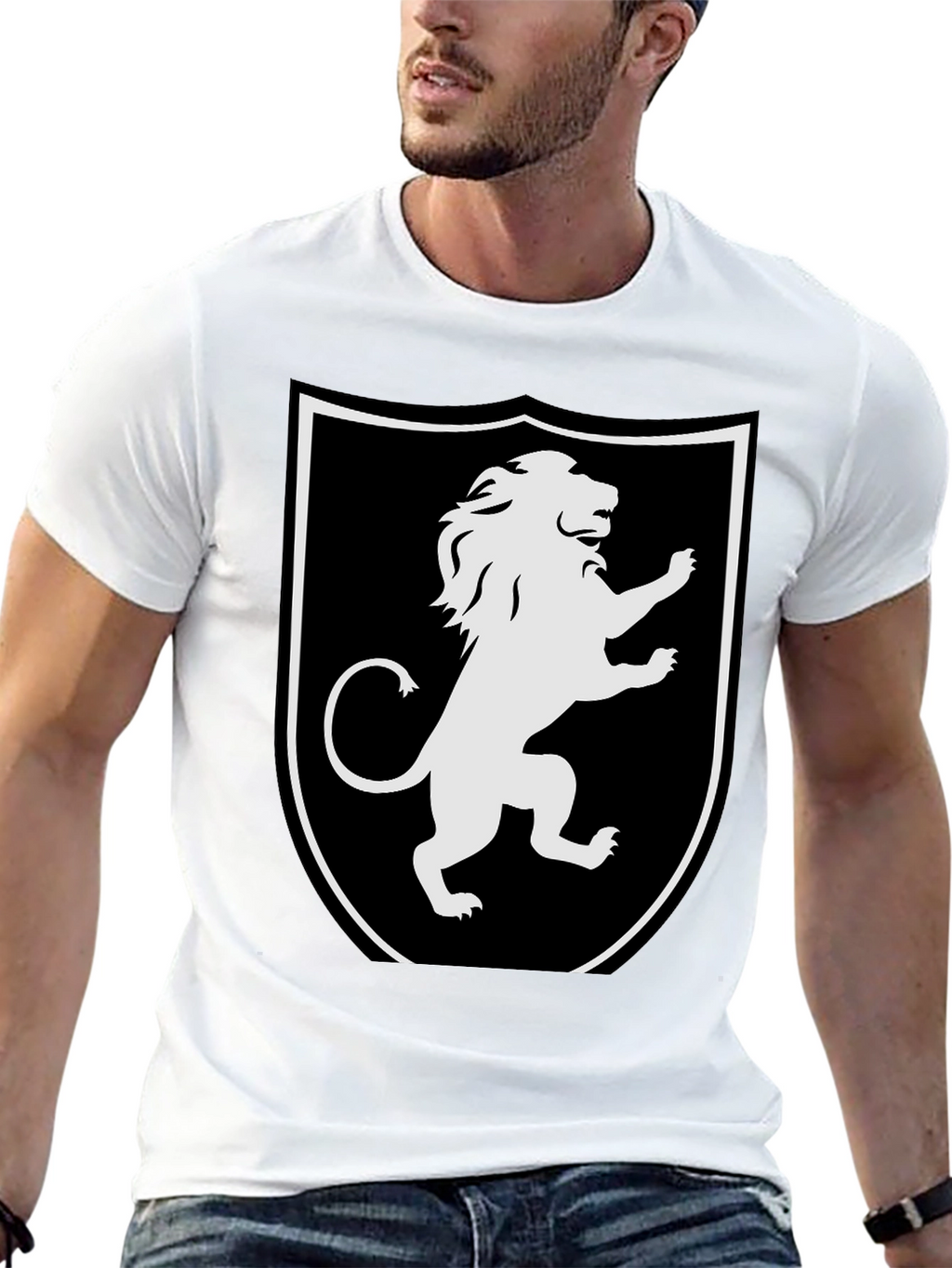 Lion Rampant Shield Graphic Tee