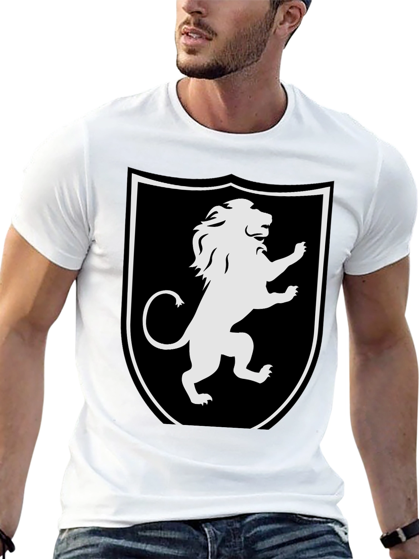 Lion Rampant Shield Graphic Tee