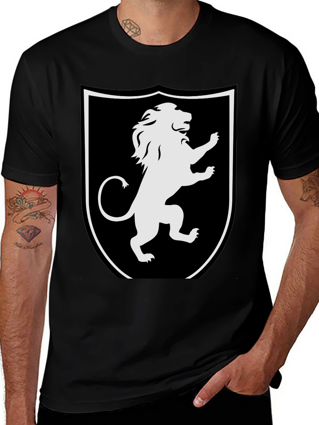 Lion Rampant Shield Graphic Tee