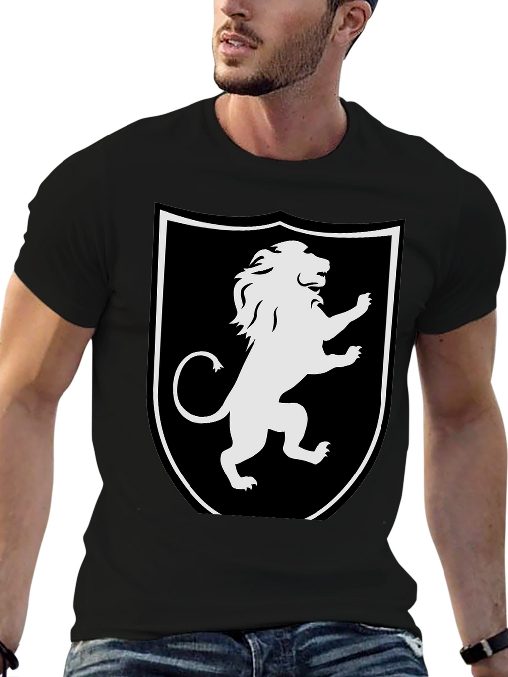 Lion Rampant Shield Graphic Tee