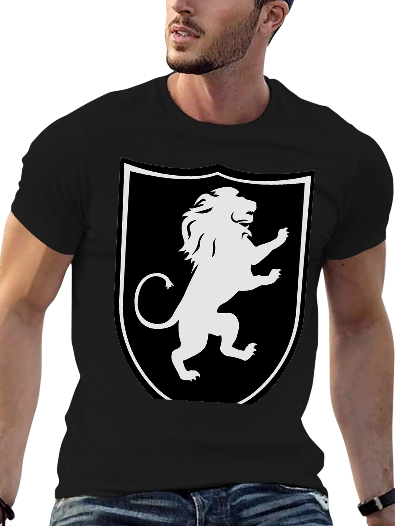 Lion Rampant Shield Graphic Tee