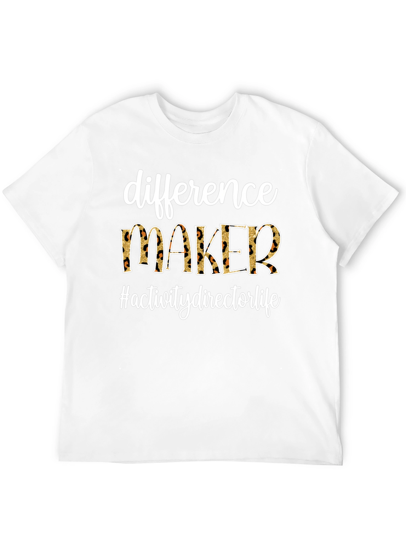Difference Maker Activity Director Life Black T-Shirt