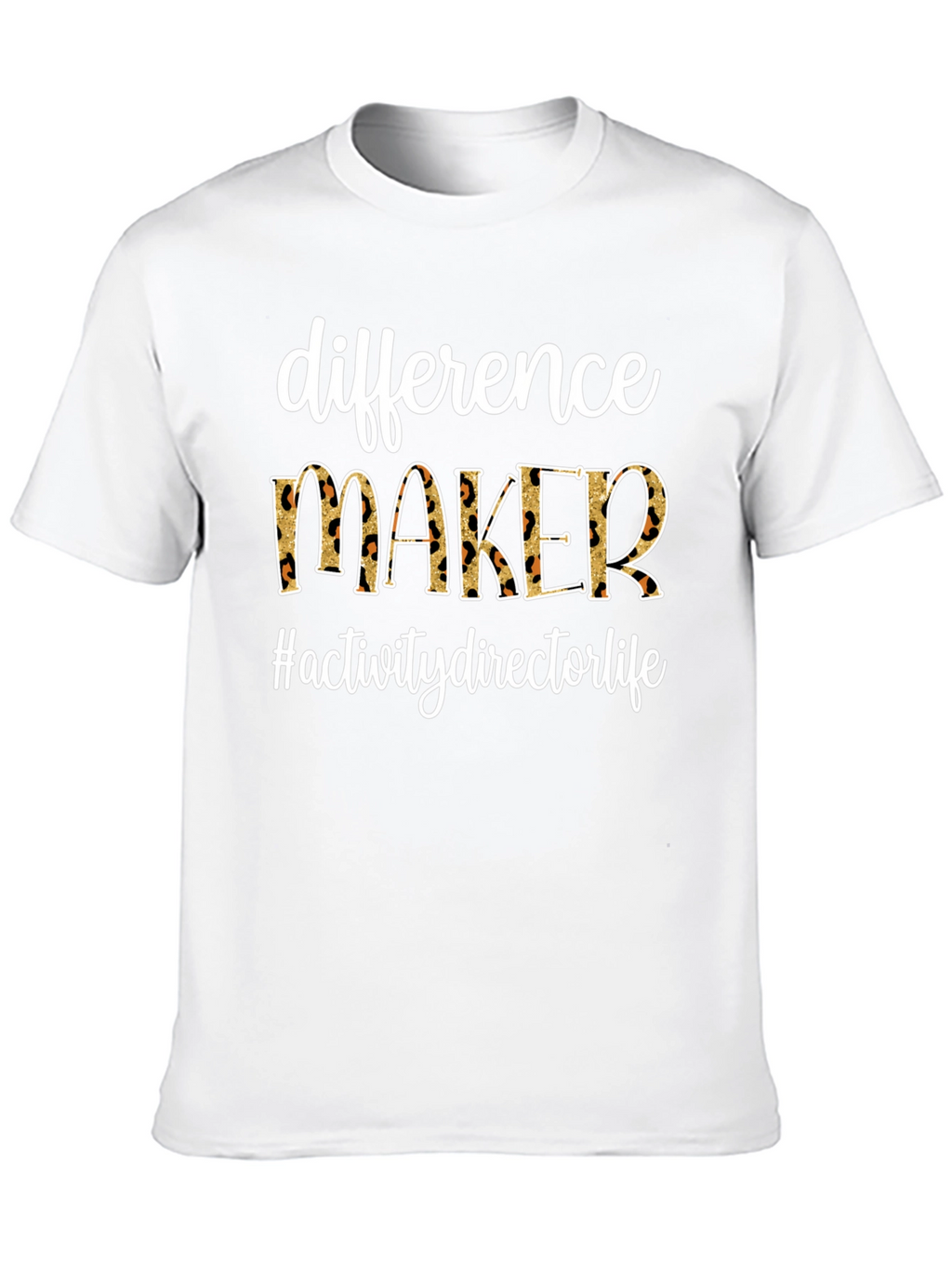 Difference Maker Activity Director Life Black T-Shirt