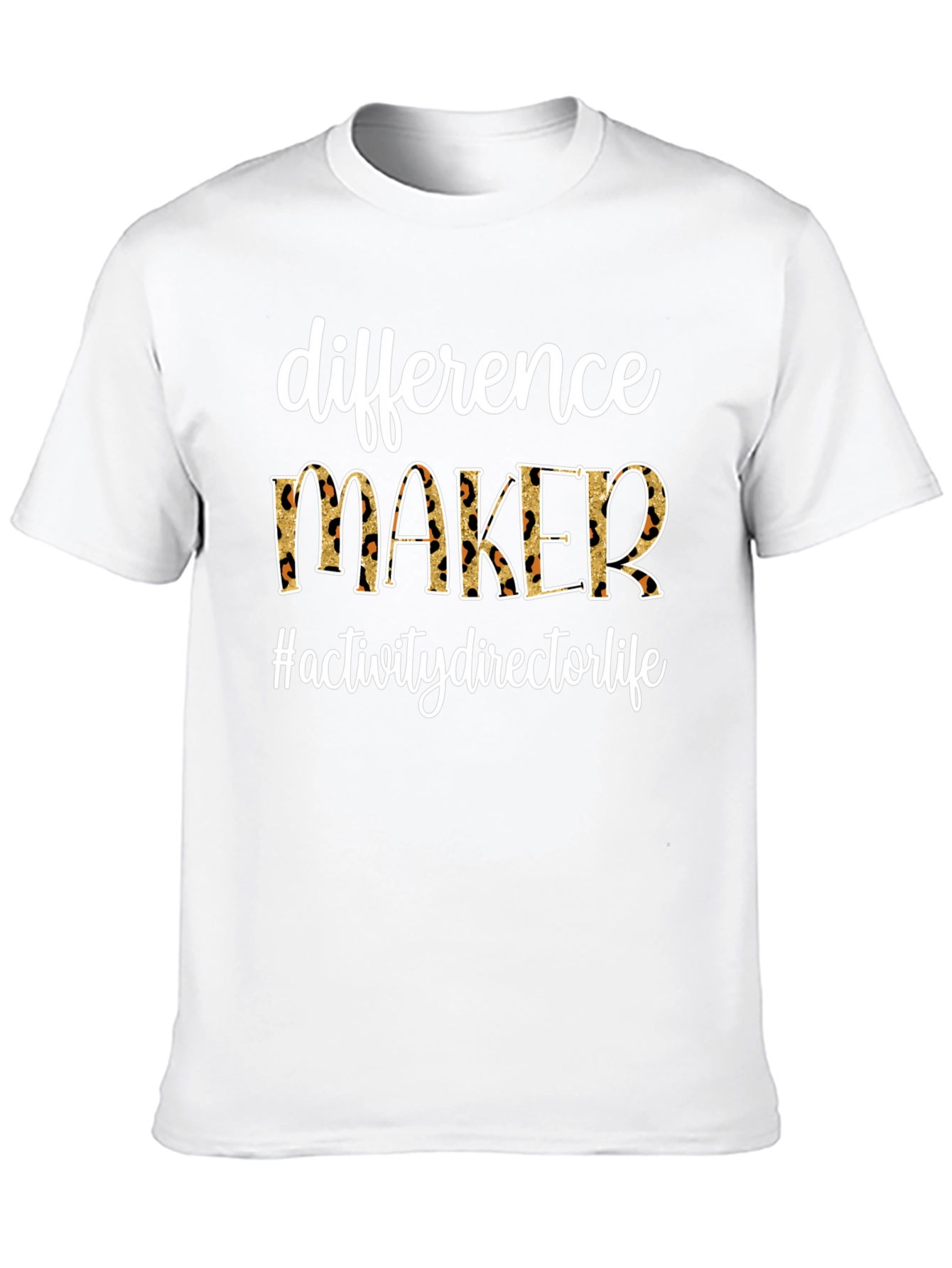 Difference Maker Activity Director Life Black T-Shirt