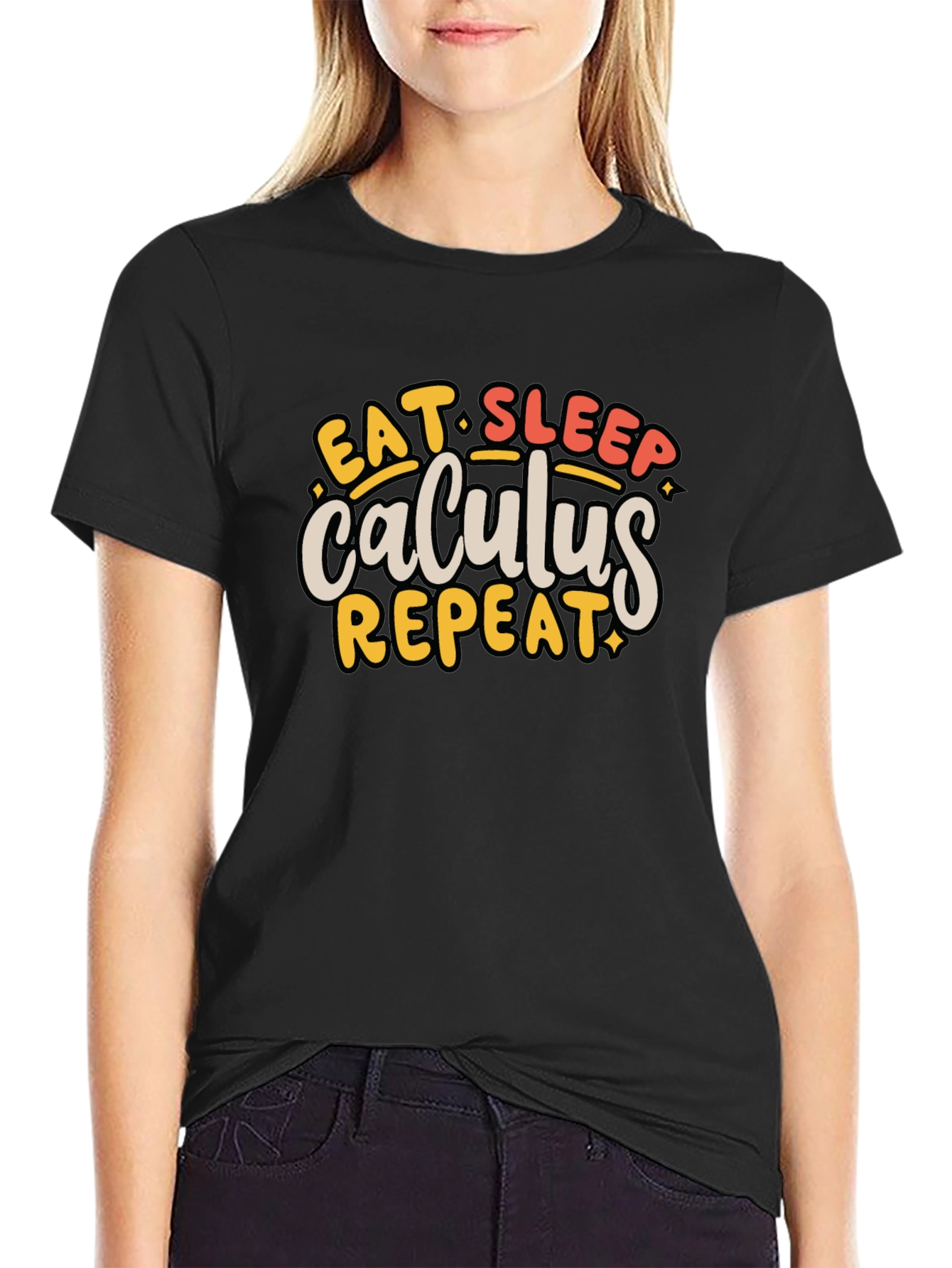 Calculus T-Shirt - Eat Sleep Repeat - Math Student