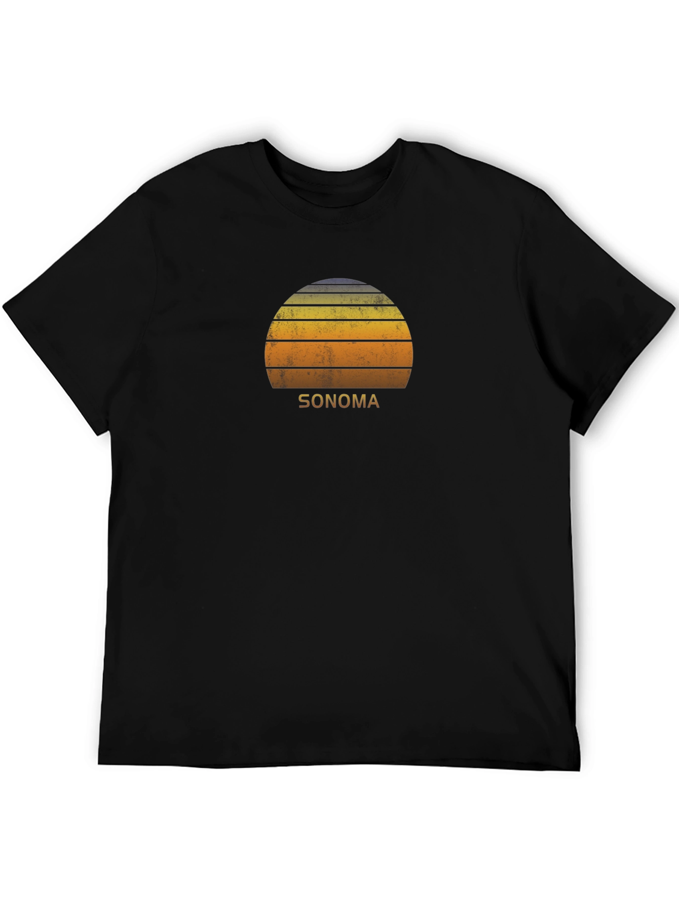 Sonoma Sunset Graphic T-Shirt - Retro Style