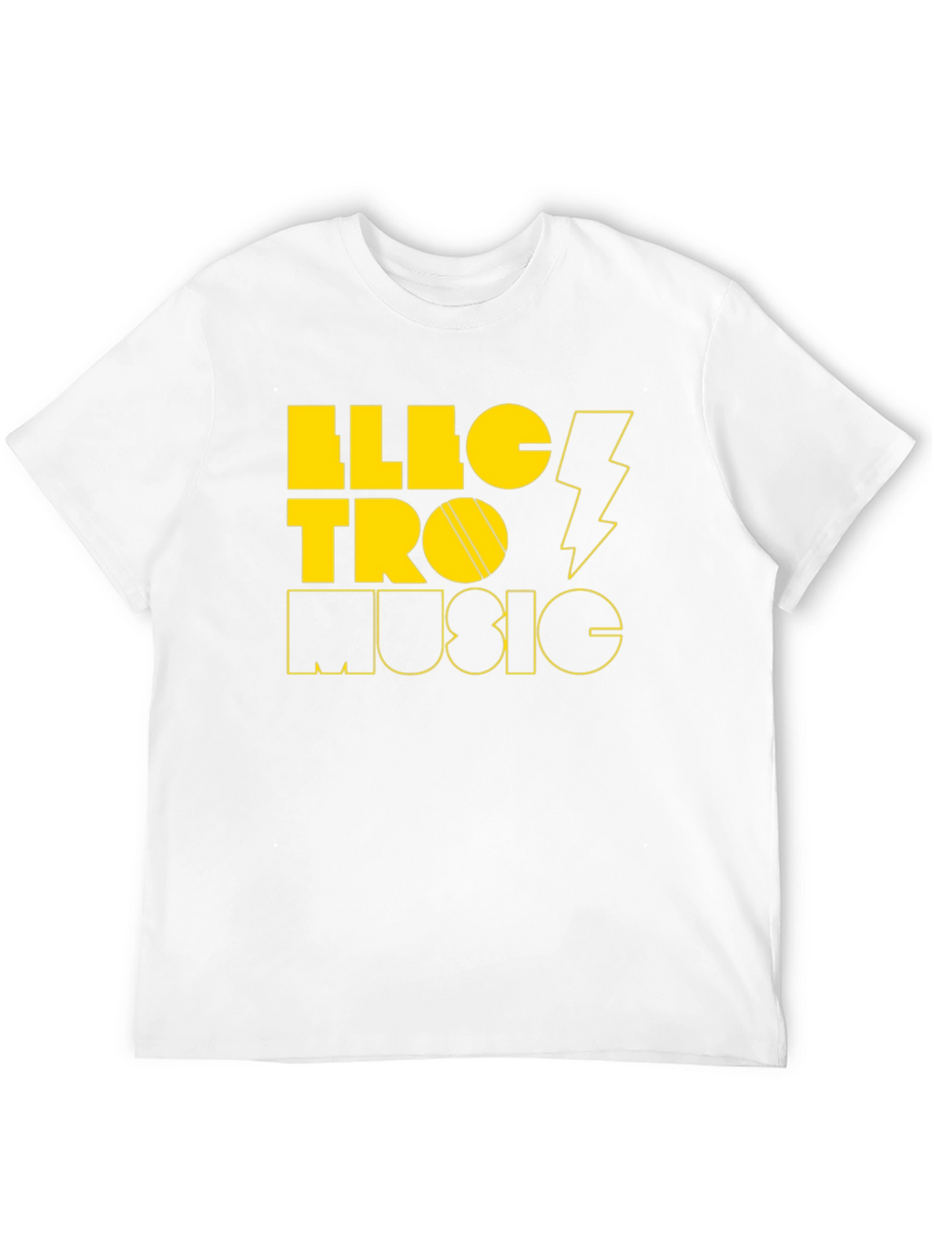 Electro Music Black Graphic Tee