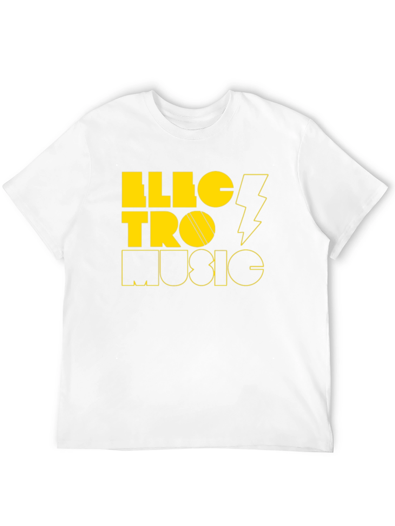 Electro Music Black Graphic Tee