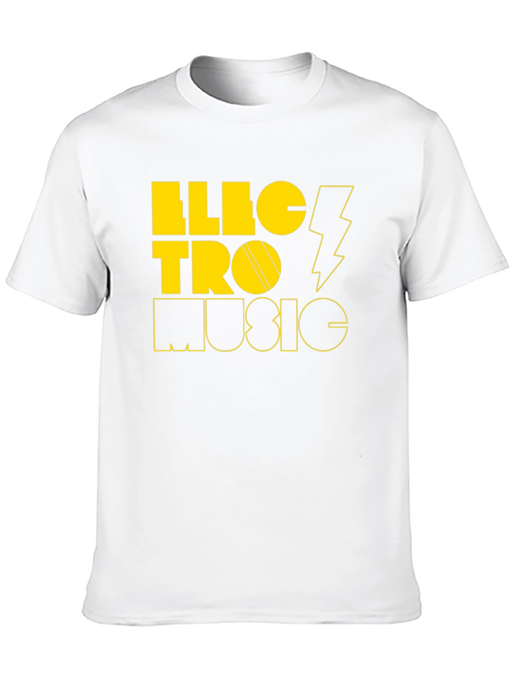 Electro Music Black Graphic Tee