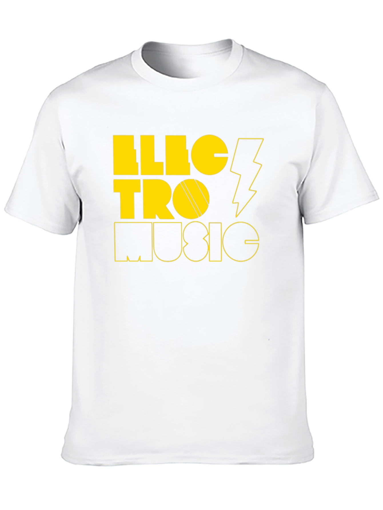 Electro Music Black Graphic Tee