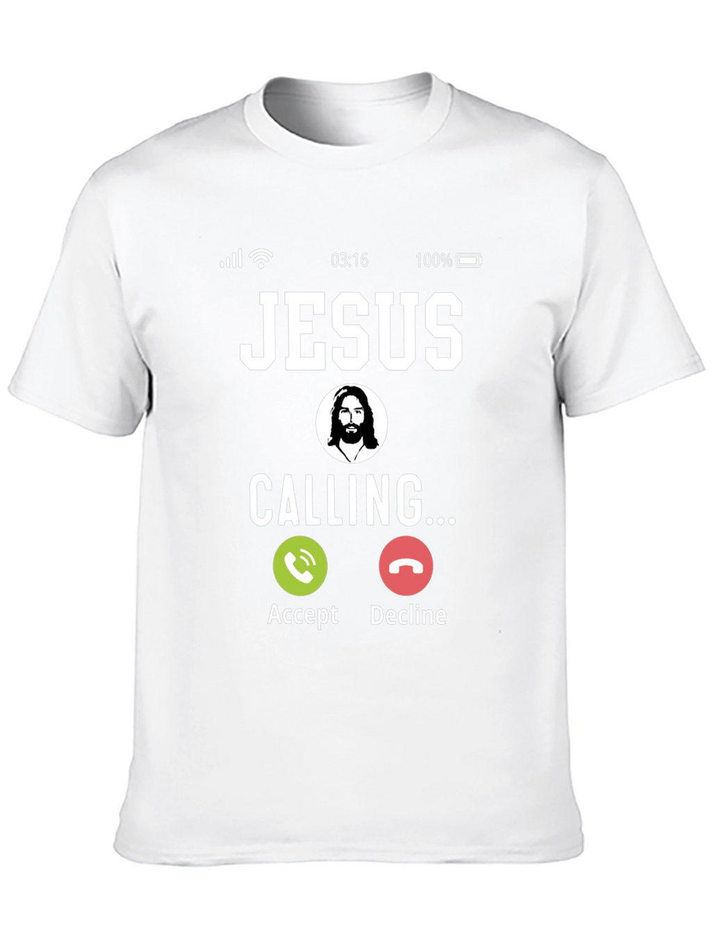 Jesus Calling T-Shirt - Religious Humor Tee