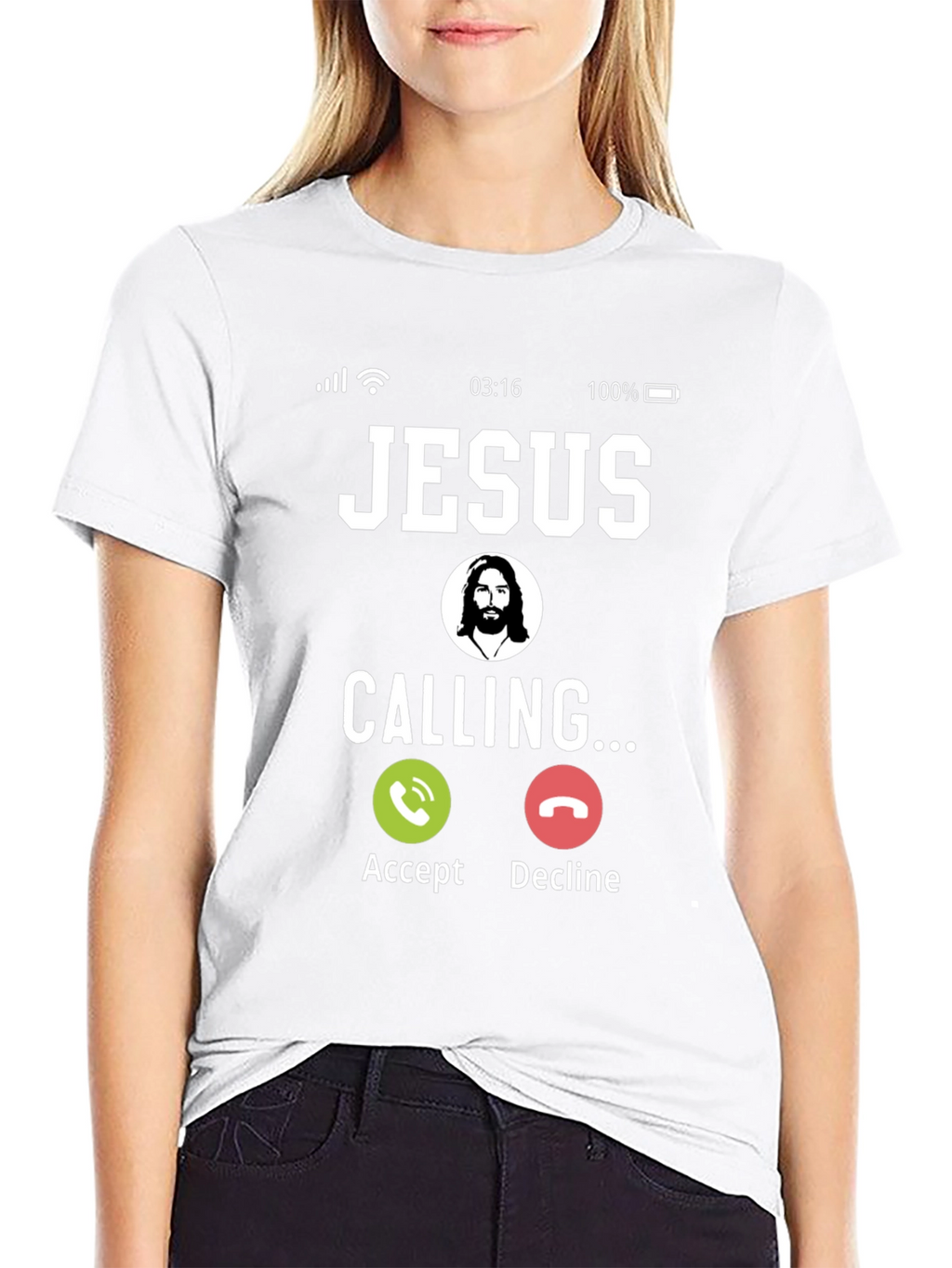Jesus Calling T-Shirt - Religious Humor Tee