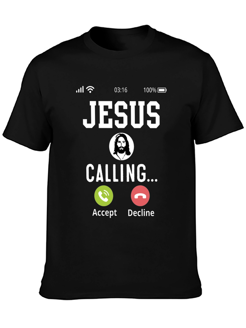 Jesus Calling T-Shirt - Religious Humor Tee