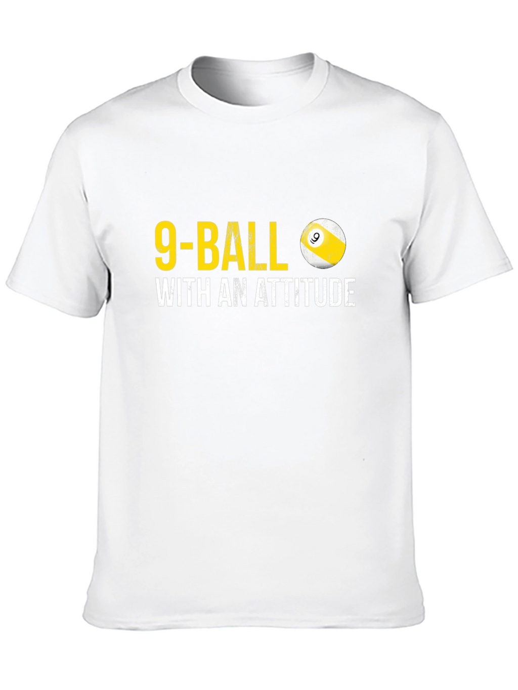 9-Ball With An Attitude Graphic T-Shirt